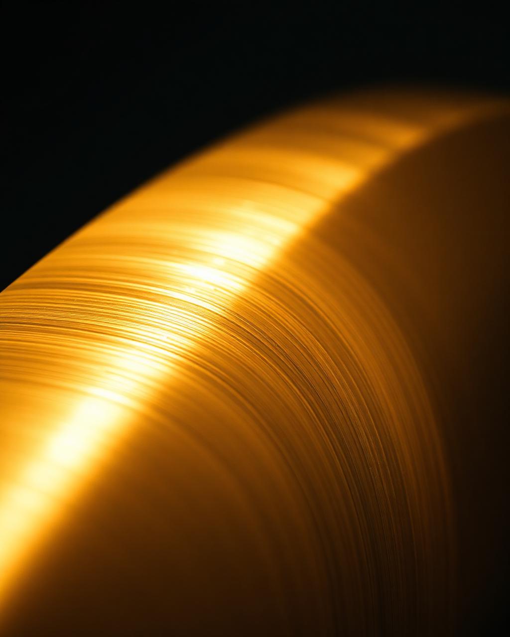 Brushed Brass Edge — Material