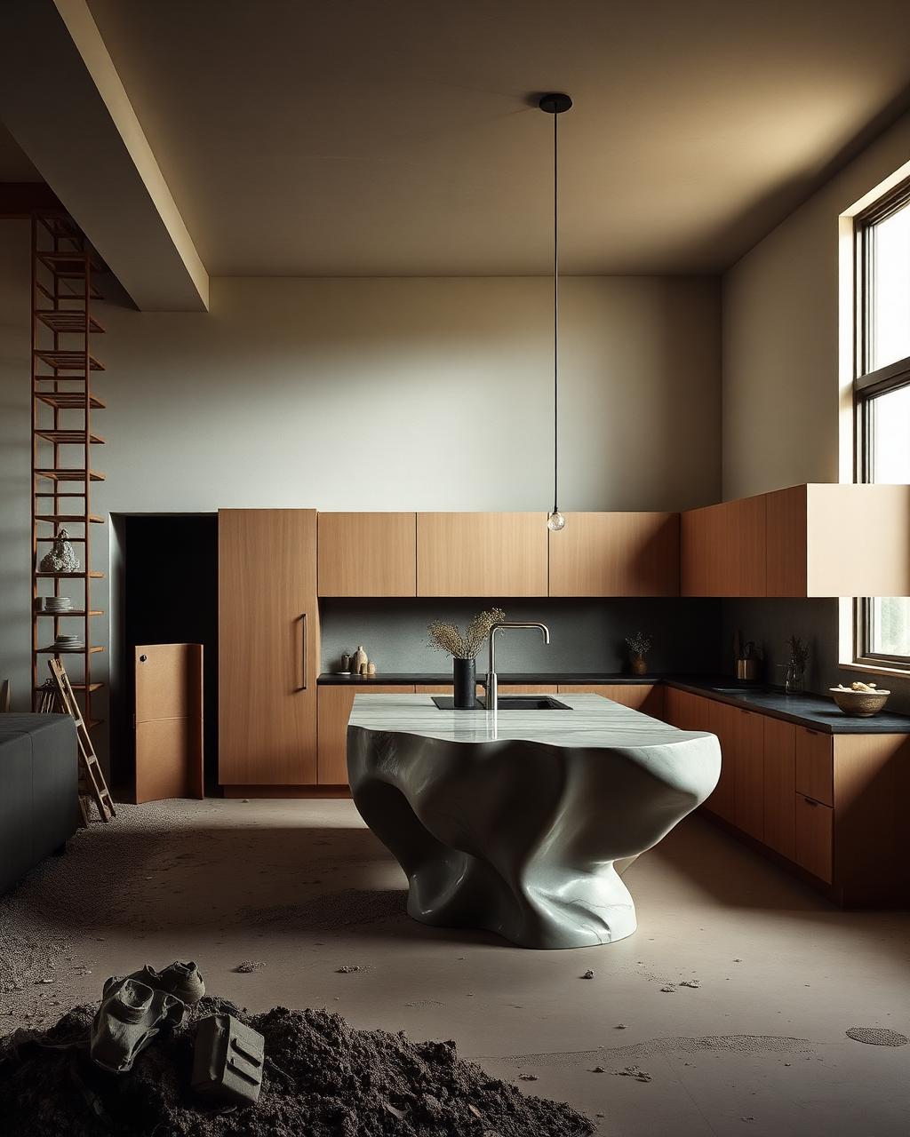 Site Photo to Gallery Kitchen — Render